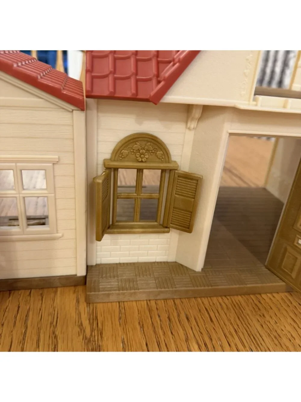 Red Roof Country Home Sylvanian Families Calico Critters House & Furniture